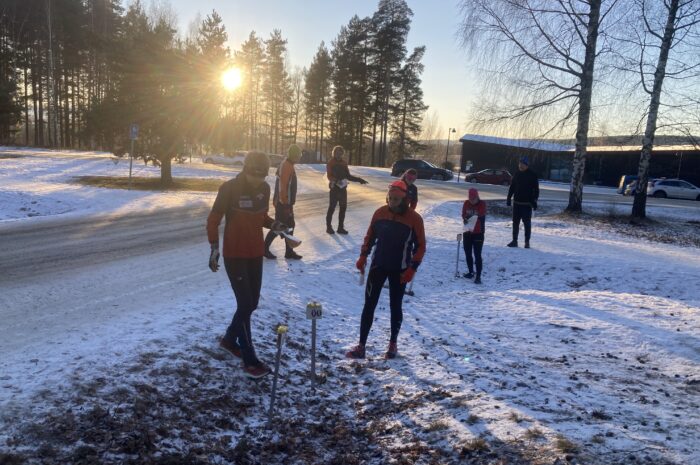 Strålende vintervær under 2. løp i Tour de ROL